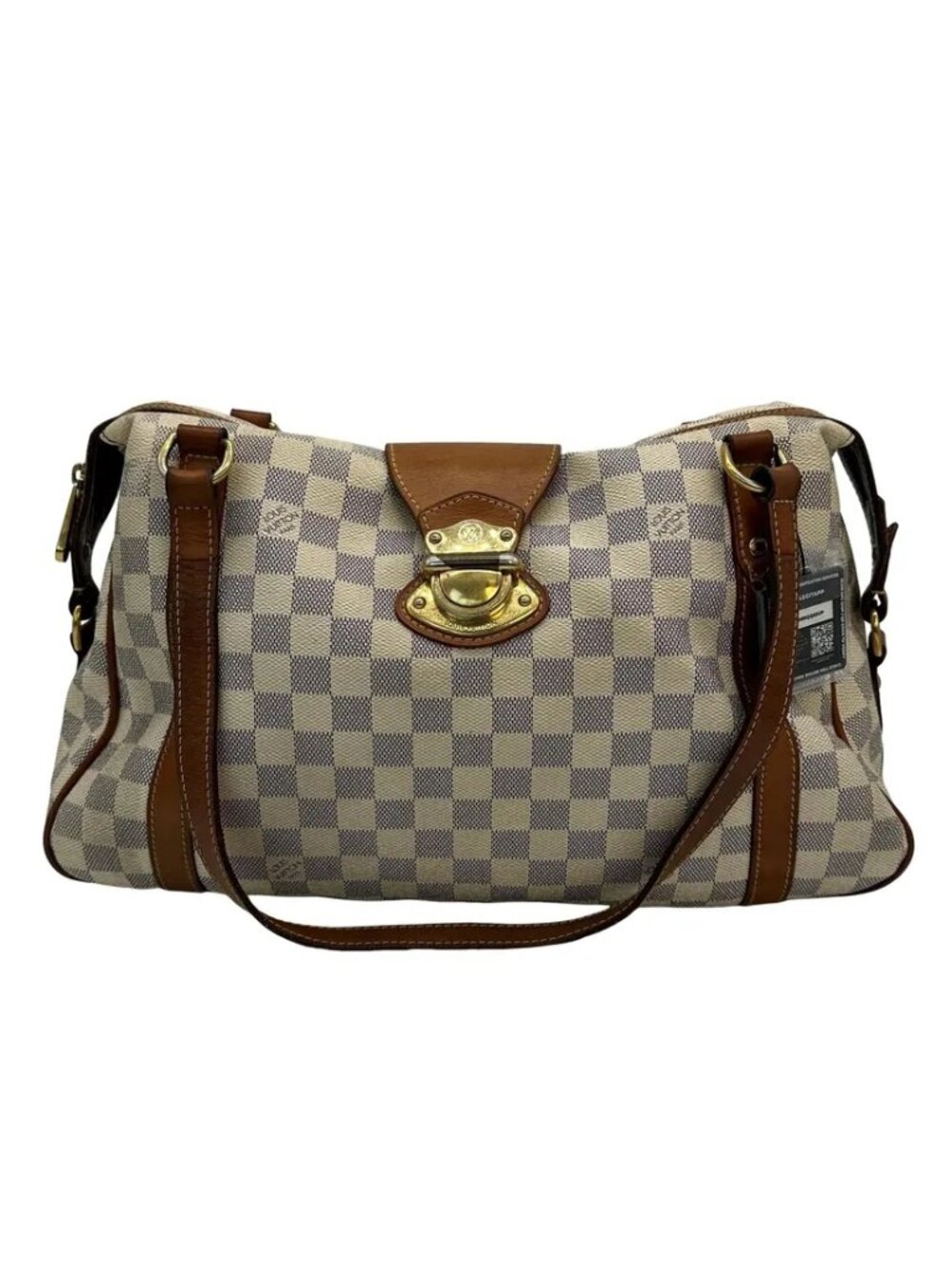 Louis Vuitton Stresa MM Damier Azur Shoulder Bag